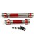 2pcs Metal Şaftı Traxxas TRX4M Trx-4m 1/18 Rc Prıgler Car Yükseltme Parçaları Aksesuarları Kırmızı (Yurt Dışından) 1