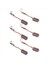 6pcs Karbon Fırçaları 540 550 Fırçalanmış Motor Karbon Fırçası Yedek Parçalar Aksesuarlar (Yurt Dışından) 2
