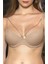 Günlük Kullanıma Uygun Ten Zincir Aksesuarlı Yarım Push-Up Sütyen,destekli, Düşük Dekolte Uyumlu 1