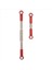 3x Rc Direksiyon Çubuğu Cnc Işleme Direksiyon Bağlantı Çubuğu Wpl 1608T Rc Kamyonu Rc Direksiyon Bağlantı Seti Kırmızı (Yurt Dışından) 2