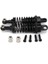 2 Set Yağı Ayarlanabilir 65MM Şok Emici Damper Rc Araba Için 1/18 Wltoys Hpı Hpı Hsp Traxxas Losi Tamiya-Black &amp Gümüş (Yurt Dışından) 5