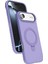 Apple iPhone 17 Air Regal Magsafe Standlı Kapak - Lila 1