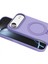 Apple iPhone 17 Air Regal Magsafe Standlı Kapak - Lila 2