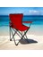 Piknik ve Kamp Sandalyesi - Kırmızı 8
