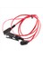 2 Pin Noodle Style Earbud Kulaklık K Baofeneng UV5R BF-888S UV5R Radyo Kırmızı Tel (Yurt Dışından) 1