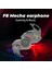 Yeni F8 Mecha Kulaklıklar Kablosuz Blutooth Kulaklık Stereo Kulaklık LED Işık Hıfı Müzik ve Sport Tws5.3 B Için (Yurt Dışından) 2
