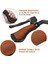 Bisiklet Tutamakları Ergonomik Tutamaklar Kaymaz Kaymaz Kaymaz Kauçuk Gidon Tutamakları 22 2mm E-Bisiklet Kahverengi Için Bisiklet Gidon Tutamakları (Yurt Dışından) 2