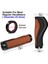Bisiklet Tutamakları Ergonomik Tutamaklar Kaymaz Kaymaz Kaymaz Kauçuk Gidon Tutamakları 22 2mm E-Bisiklet Kahverengi Için Bisiklet Gidon Tutamakları (Yurt Dışından) 5