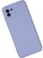 Samsung Galaxy A03 Kılıf Nano Içi Kadife Silikon - Lila 3
