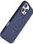 Apple iPhone 16 Pro Max Regal Magsafe Standlı Kapak - Lacivert 3