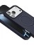 Apple iPhone 17 Pro Regal Magsafe Standlı Kapak - Lacivert 5