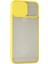 iPhone 6 Kılıf Palm Buzlu Kamera Sürgülü Silikon - Sarı 3