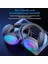 Rgb Oyun Kulaklıkları Bluetooth Kablosuz Kulaklık E-Sporları Oyun Kulaklık Dinamik Lighting Lighting Computer Kulaklık Siyah (Yurt Dışından) 1