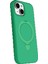 Apple iPhone 14 Regal Magsafe Standlı Kapak - Yeşil 2
