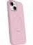 Apple iPhone 15 Regal Magsafe Standlı Kapak - Açık Pembe 2