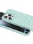 Apple iPhone 16 Pro Regal Magsafe Standlı Kapak - Su Yeşili 4