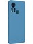 Infinix Hot 11S Kılıf Nano Içi Kadife Silikon - Mavi 2