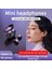 Mini Görünmez Uyku Kulaklıkları Bluetooth 5.3 Hıfı Stereo Kulaklıklar Iş Için Mikrofonlu Düşük Gecikmeli Kablosuz Kulaklıklar, Müzik C (Yurt Dışından) 2