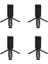 4x Puluz Mini Taşınabilir Plastik Stand Tripod Tripode ve Evrensel Telefon Kelepçesi Braket Akıllı Telefonlar Tutucu Klibi Xiaomi (Yurt Dışından) 1