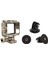 Gopro Hero Için 1x Kasa 5 Açık Kamuflaj Standart Sınır Çerçevesi Go Pro Hero 5 Gri Kamu &amp 7x Tripod Montaj Adaptörü Gopro Hero 6 5 4 3+ 3 2 1 Kameralar (Yurt Dışından) 3