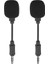 2pcs 3 5mm Mini Mikrofon Sıralı Üç Kutuplar Djı Osmo Cep Eylem Kamerası Için Kısa Mikrofon (Yurt Dışından) 1