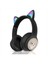Çocuk Bluetooth Kulaklıklar, LED Işıklı Katlanabilir Kablosuz Kulaklıklar, Cat Ears Oyun Kulaklığı Telefon-C Için (Yurt Dışından) 1
