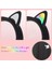 Çocuk Bluetooth Kulaklıklar, LED Işıklı Katlanabilir Kablosuz Kulaklıklar, Cat Ears Oyun Kulaklığı Telefon-C Için (Yurt Dışından) 3