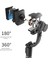 Elde Gimbal Stabilisateur Selfie Stick Smartphone Action Kameralar Bluetooth Tripod (Yurt Dışından) 2