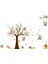 Büyük Ağaç Baykuş Sticker Başucu Çocuk Odası Duvar Sticker (Yurt Dışından) 1