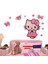 Pembe Etiket Hello Kitty Duvar Etiketi Çocuk Odası Yatak Odası Duvar Etiketi (Yurt Dışından) 2