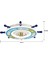 Loui Ledli Gemi Dümeni Desenli Plafonyer Çocuk Odası Avize 5
