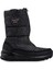 F7447TSQ Siyah Simli Çocuk Watertıght Kar Botu 4