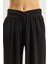 Kadın Asimetrik Bel Detaylı Cepli Rahat Modal Pantolon 6