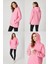 Kadın Oversize % 100 Pamuk Içi Polarlı Yumuşak Dokulu Basic Kapüşonlu Sweatshirt 3
