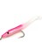 Sunmile Balık Tutma Cazibesi Deniz Balıkçılığı Kanallı Yılotu Biyonik Yem ile Yem Yem 5 Cm/0 6g T Kuyruk Yumuşak Böcek Simülasyon Yem 30PCS Pembe (Yurt Dışından) 5