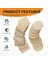 50PCS Ahşap Dilimler 4X4INCH Bitmemiş Ahşap Parçalar Diy Coaster Sanatları Için Kare ve Yuvarlak Ahşap Boyama El Sanatları (Yurt Dışından) 5