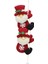 Yılbaşı Dekor Süsü Ipe Tırmanan Noel Baba Asılabilir Dekoratif Süs 56 cm 3