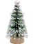 Yılbaşı Mini Karlı Çam Ağacı Masa Üstü Dekoratif Ağaç 5 cm 3