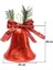 Yılbaşı Dekoru Büyük Boy Çan Dekoratif Süsleme Aksesuarı Kırmzı 28 cm 2