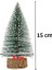 Yılbaşı Mini Karlı Çam Ağacı Masa Üstü Dekoratif Ağaç 15 cm 2