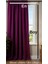 Mor Işık Geçirmez Termal Kornişli Blackout Karartma Saten Perde Enxboy 3