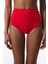 Kırmızı High Fashion Yüksek Bel Bikini Altı 17