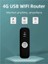4g USB Wifi Modem 150MBPS Yuvası 4g Lte Car Kablosuz Wifi Yönlendirici USB Dongle Destek B28 Avrupa Bandı Black (Yurt Dışından) 3