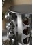 Metal Döner Standlı Yuvarlak Cam Metal Kapaklı Casa Inox 12`li Standlı Baharatlık Seti 9
