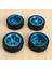 2 Set 65MM Metal Tekerlek Jant + Kavrama Kauçuk Lastik Lastikleri Wltoys Için Lastikler 144001 A959 A959-B 124019 124018 Rc Araba Parçaları Mavi (Yurt Dışından) 4