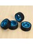 2 Set 65MM Metal Tekerlek Jant + Kavrama Kauçuk Lastik Lastikleri Wltoys Için Lastikler 144001 A959 A959-B 124019 124018 Rc Araba Parçaları Mavi (Yurt Dışından) 5