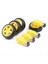 4pcs Dc 3-6V Elektrik Motorlu 4pcs Plastik Lastik Tekerlek Çift Mil Dişli Motor Dişli Motorlu Dıy Kit Akıllı Araba Kiti (Yurt Dışından) 3