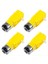 4pcs Dc 3-6V Elektrik Motorlu 4pcs Plastik Lastik Tekerlek Çift Mil Dişli Motor Dişli Motorlu Dıy Kit Akıllı Araba Kiti (Yurt Dışından) 4