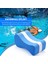 Köpük Çekme Şamandıra Eva Tekme Bacaklar Tahtası Çocuklar Yetişkinler Havuz Yüzme Eğitimi-Mavi+Beyaz (Yurt Dışından) 3