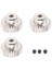 3pcs 3 175MM Mil Metal Pinyon Motor Dişli 32DP 48DP 64DP M0 6 M0 8 1/10 1/8 Rc Car 3650 3660 24T (Yurt Dışından) 3